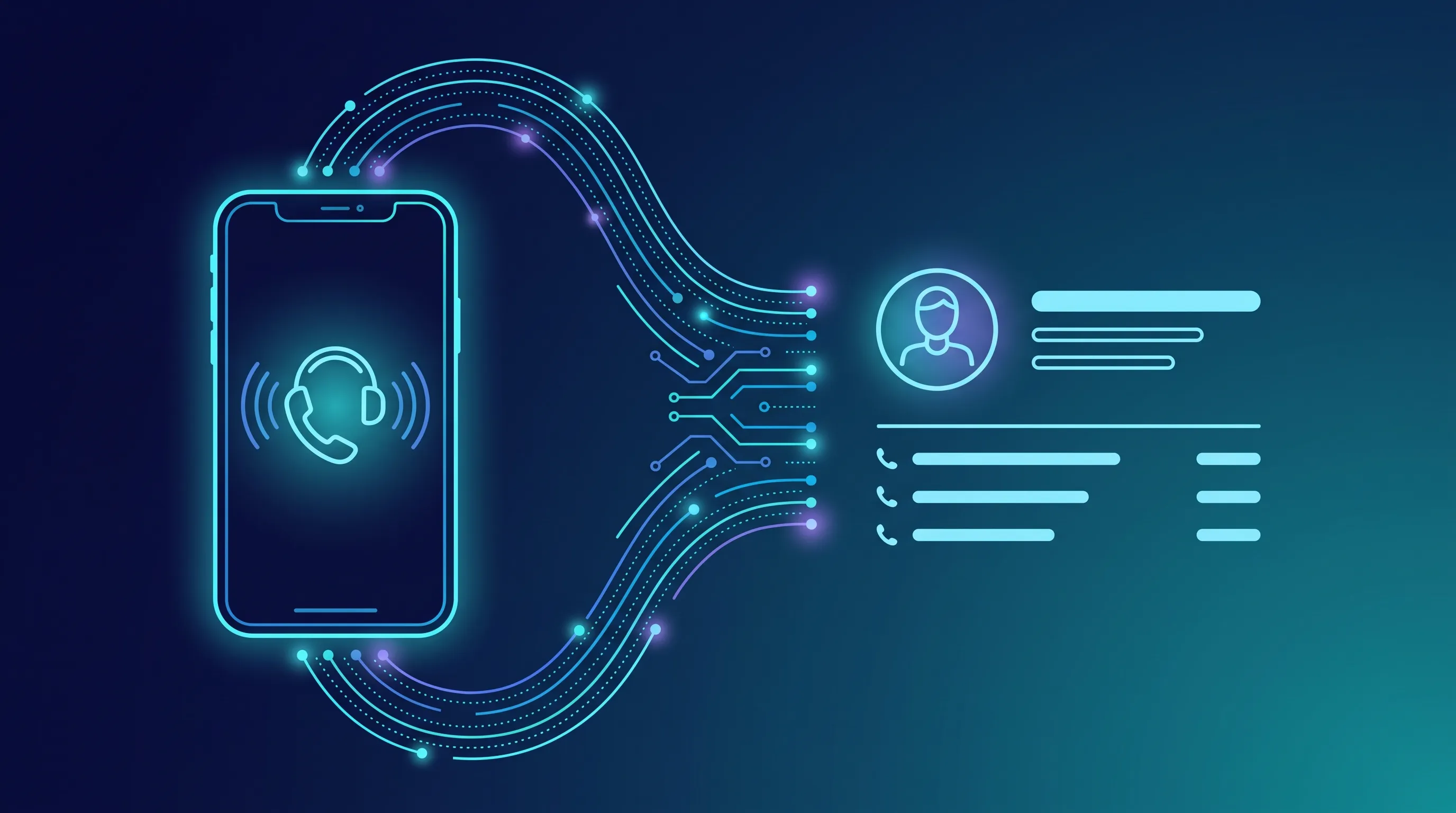 Integración CRM de dialnote que muestra los datos del cliente durante una llamada